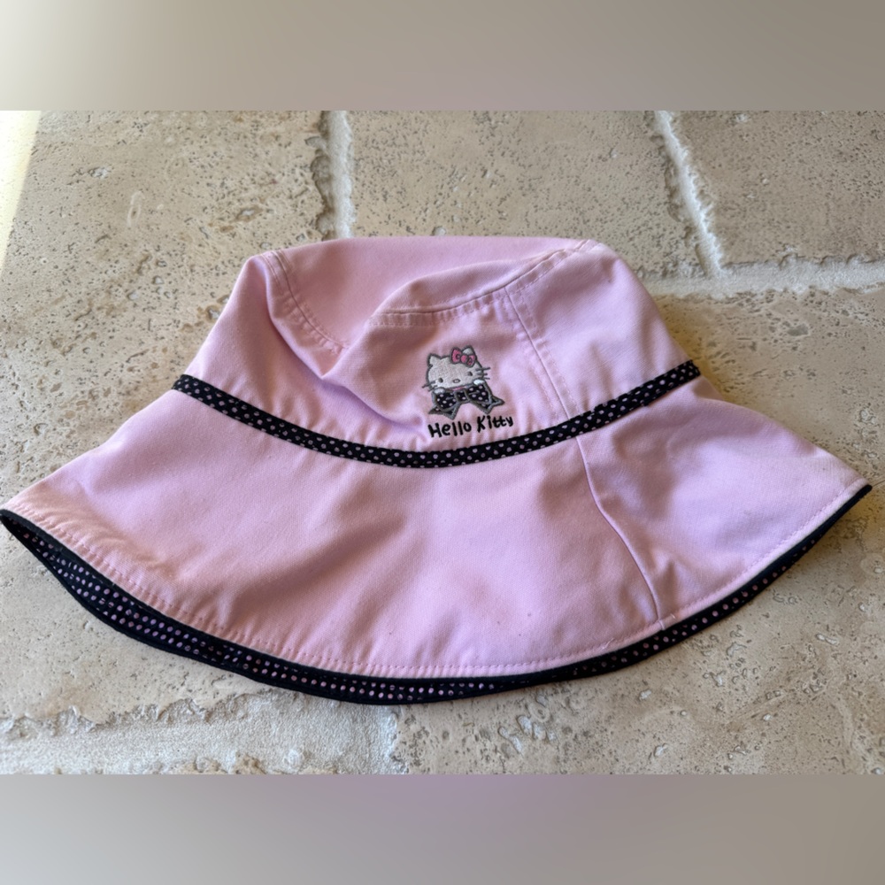 Sanrio Hello Kitty Pink embroidered Bucket Hat